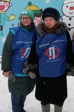 Накидка 50х70 см, с полной запечаткой "Союз пенсионеров России"