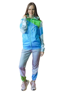 Спортивный костюм Юнайт женский из адидаса с полной запечаткой