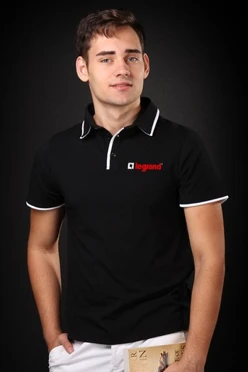 Поло Лайн унисекс комбинированная "Legrand"