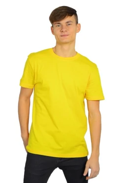 Футболка Классик унисекс (Stanсolor), однотонная жёлтая