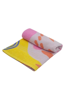 Полотенце махровое 50х90 cм печать с двух сторон (Ituma) "Tropica"