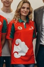 Поло Стар унисекс из ложной сетки с полной запечаткой "WorldSkills"