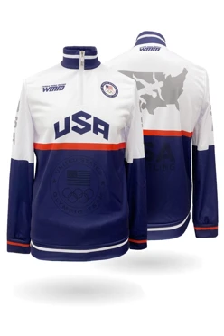 Толстовка Кейли унисекс из адидаса с полной запечаткой "USA"