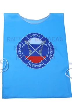 Накидка 50х70 см, с полной запечаткой "Казачья партия Российской Федерации"