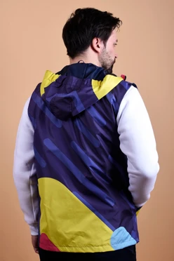 Жилет Драйвер с капюшоном унисекс, с полной запечаткой