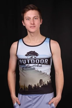 Майка Берри унисекс с полной запечаткой "OUTDOOR"