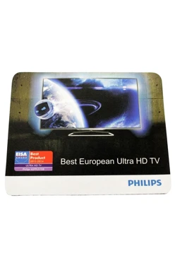 Коврик для мыши прямоугольный 3 мм, с полной запечаткой "PHILIPS"