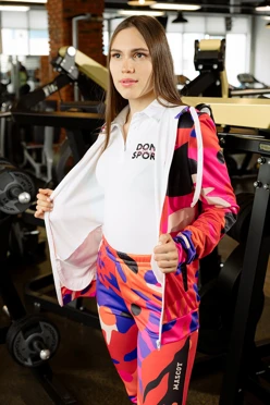 Спортивный костюм Юнайт женский из адидаса с полной запечаткой