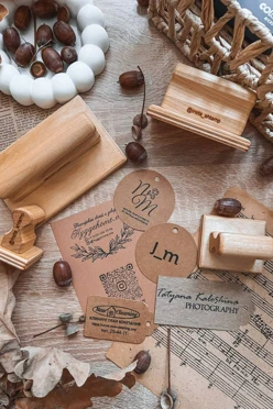 Индивидуальный штамп 9х5 см