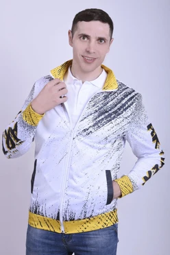 Толстовка Алекс унисекс из адидаса с полной запечаткой "Artifex"