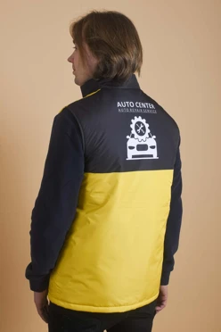 Жилет Детройт на синтепоне унисекс, с полной запечаткой