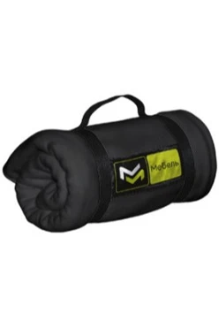 Плед Свиток (с ремешком и вставкой из оксфорда) флисовый 155х170 см, однотонный "Мебель"