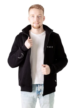 Балахон Джеймс из футера на флисе унисекс, однотонный