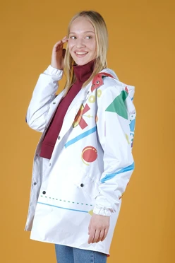 Дождевик Энерджи унисекс с полной запечаткой "Banan"