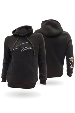 Худи Майк из футера унисекс, однотонная "Slowo"