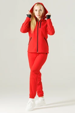 Спортивный костюм Марвел из софтшелла женский, однотонный