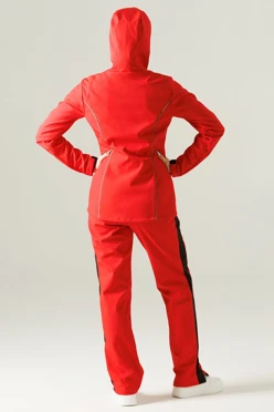 Спортивный костюм Крид из софтшелла женский, однотонный