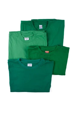 Футболка х/б унисекс (РАСПРОДАЖА), однотонная зеленая