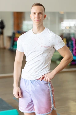 Футболка Нолан унисекс из бифлекса спорт с полной запечаткой