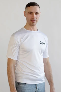 Футболка Астер из примы унисекс, однотонная "Coffee"