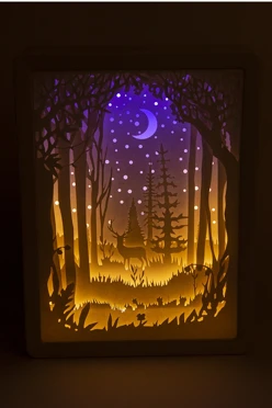 Светильник-ночник "Dream Forest", прямоугольник