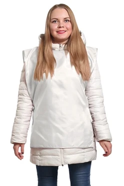 Накидка из шелка 50х70 см, однотонная белая