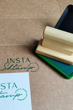 Индивидуальный штамп 8*8 см