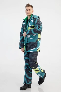 Костюм Гонг на синтепоне унисекс, с полной запечаткой "Hikesly"