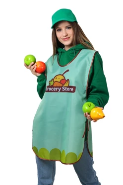 Накидка Флай 54х82 см, с полной запечаткой "Grocery Store"