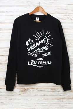 Толстовка Классика из футера унисекс, однотонная "Мечта"