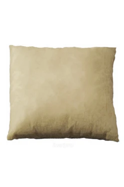 Подушка из спанбонда 40х40 см (холлофайбер), однотонная бежевая