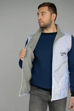 Жилет Пилот с подкладом из флиса унисекс, с полной запечаткой