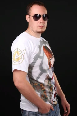 Футболка Астер из примы унисекс, однотонная "Аниме"