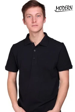 Поло Престиж унисекс (Modern), однотонная