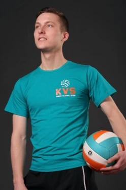 Футболка Атлетик унисекс однотонная "KVS"