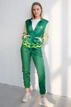 Спортивный костюм Стайлинг женский из адидаса с полной запечаткой