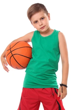 Майка Спорт детская однотонная