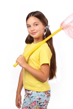 Футболка Степ детская, однотонная лимонная