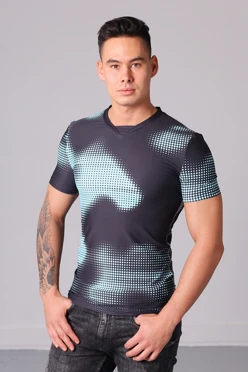 Футболка Нолан унисекс с полной запечаткой "Cyber"