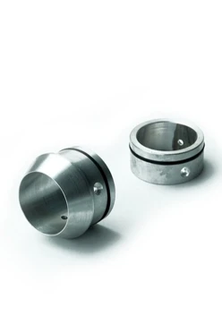 Опорный коннектор с центрирующей втулкой труб для флагштоков из нержавеющей стали