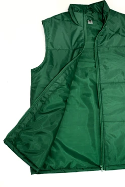Жилет Оливер унисекс, однотонный зеленый