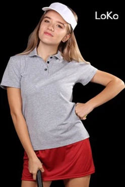 Поло Декстер женская однотонная