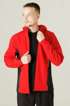 Спортивный костюм Крид из софтшелла унисекс, однотонный