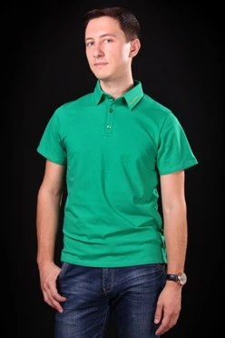 Поло Декстер унисекс однотонная