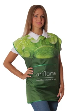 Накидка 50х70 см, с полной запечаткой "Oriflame"