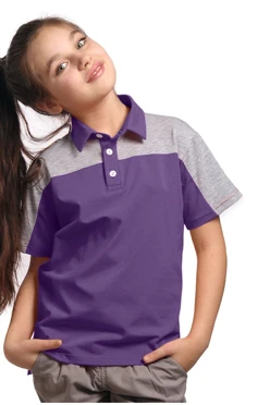 Поло Драйв детская комбинированная со вставкой