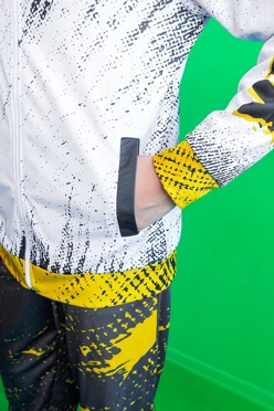 Спортивный костюм Стайлинг унисекс из футера с полной запечаткой