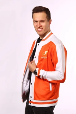 Бомбер Блэйд унисекс из футера с полной запечаткой "Jacket"