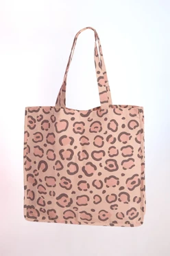 Сумка Киндо из двунитки 40х40х10 см, печать с двух сторон "Wild beast"