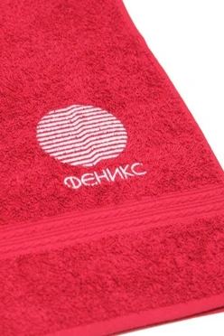 Полотенце махровое 40х70 см (Ituma), однотонное "Феникс"